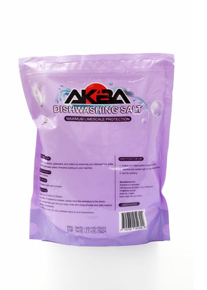 Akiba Dishwasher Salt for water softening - 1kg - AkibaHome