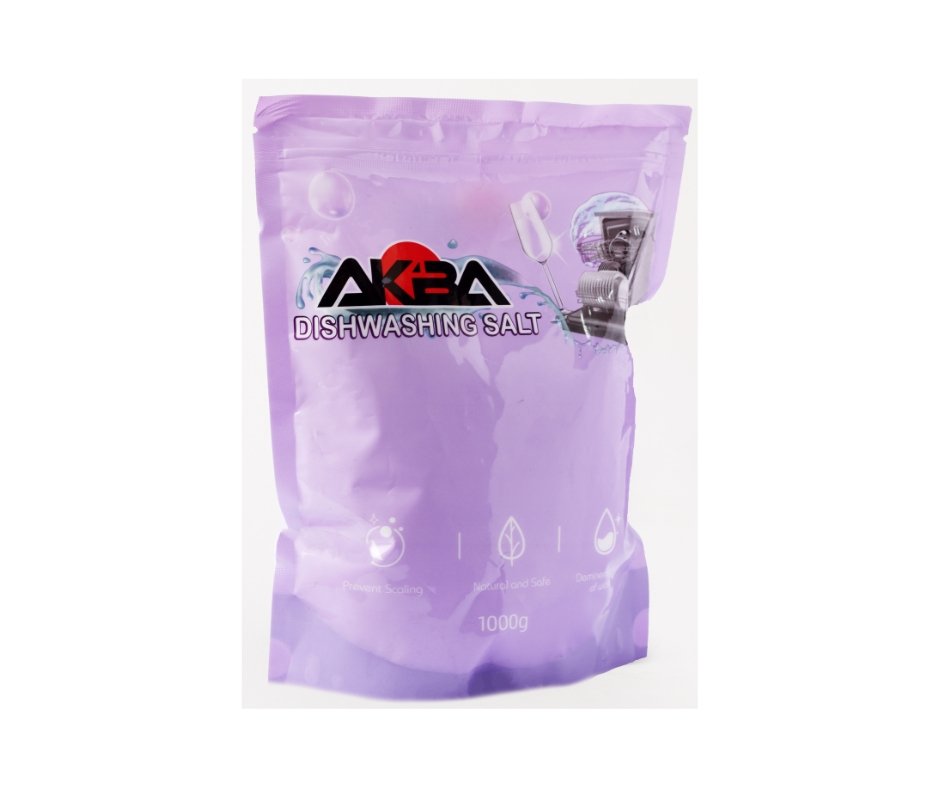 Akiba Dishwasher Salt for water softening - 1kg - AkibaHome